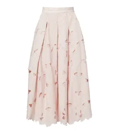 Erdem Cutout floral pleated midi skirt | Thumbnail 1 Erdem Cutout floral pleated midi skirt | Thumbnail 1