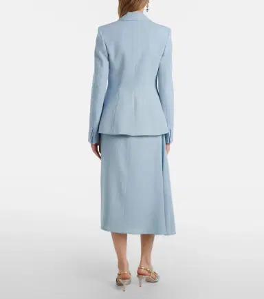 Erdem Virgin wool midi skirt | Thumbnail 5 Erdem Virgin wool midi skirt | Thumbnail 5