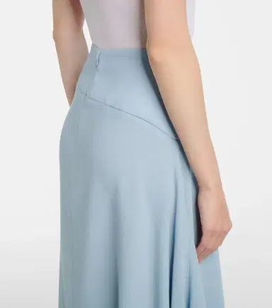 Erdem Virgin wool midi skirt | Thumbnail 6 Erdem Virgin wool midi skirt | Thumbnail 6