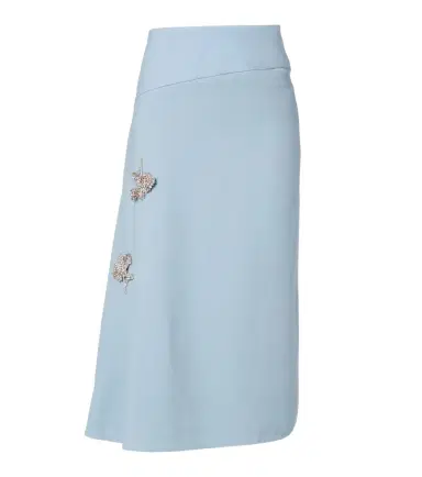Erdem Virgin wool midi skirt | Thumbnail 1 Erdem Virgin wool midi skirt | Thumbnail 1