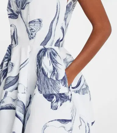 Erdem Floral cotton minidress | Thumbnail 3 Erdem Floral cotton minidress | Thumbnail 3