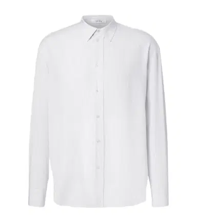 The Row Granada pinstripe silk poplin shirt | Thumbnail 1 The Row Granada pinstripe silk poplin shirt | Thumbnail 1