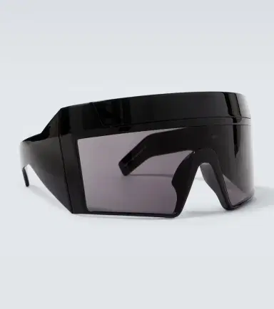 Rick Owens Rev Shiny shield sunglasses | Thumbnail 2 Rick Owens Rev Shiny shield sunglasses | Thumbnail 2