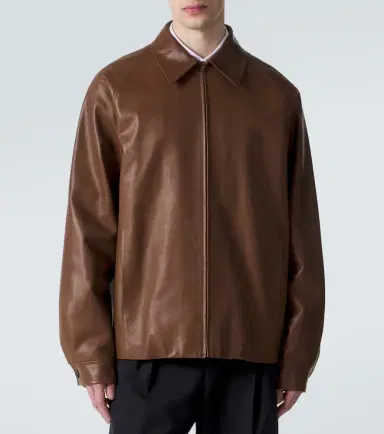 The Row Mount leather jacket | Thumbnail 6 The Row Mount leather jacket | Thumbnail 6