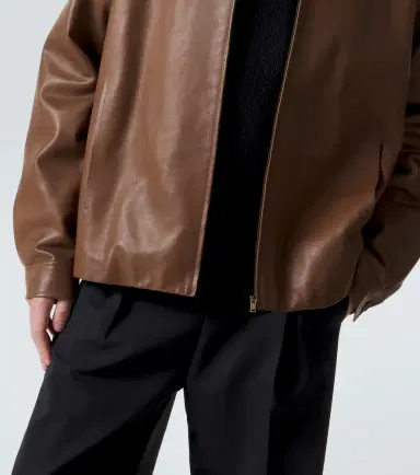 The Row Mount leather jacket | Thumbnail 7 The Row Mount leather jacket | Thumbnail 7