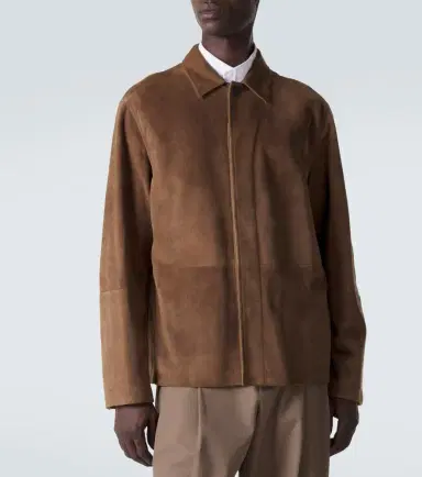The Row Ulrich paneled suede jacket | Thumbnail 4 The Row Ulrich paneled suede jacket | Thumbnail 4