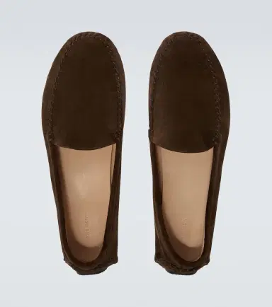 The Row New Lucca suede slip-on shoes | Thumbnail 7 The Row New Lucca suede slip-on shoes | Thumbnail 7