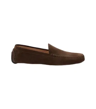 The Row New Lucca suede slip-on shoes | Thumbnail 1 The Row New Lucca suede slip-on shoes | Thumbnail 1