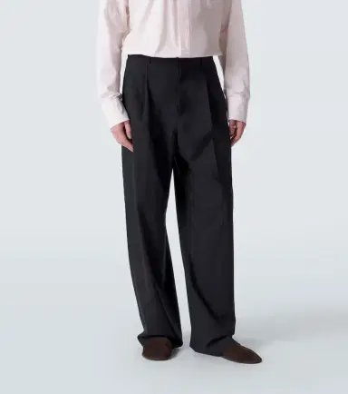 The Row Thom wool wide-leg pants | Thumbnail 4 The Row Thom wool wide-leg pants | Thumbnail 4