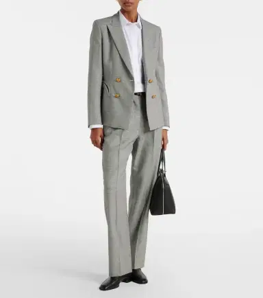 Blazé Milano Blazé Milano Charmer houndstooth virgin wool blazer | Thumbnail 2 Blazé Milano Blazé Milano Charmer houndstooth virgin wool blazer | Thumbnail 2