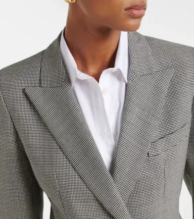 Blazé Milano Blazé Milano Charmer houndstooth virgin wool blazer | Thumbnail 4 Blazé Milano Blazé Milano Charmer houndstooth virgin wool blazer | Thumbnail 4