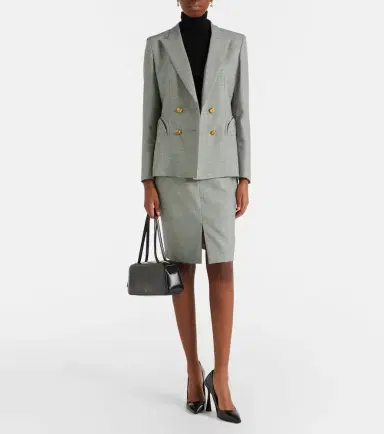 Blaze Milano Blazé Milano Popeye virgin wool pencil skirt | Thumbnail 2 Blaze Milano Blazé Milano Popeye virgin wool pencil skirt | Thumbnail 2