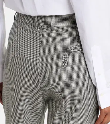 Blazé Milano Blazé Milano Fox houndstooth straight pants | Thumbnail 6 Blazé Milano Blazé Milano Fox houndstooth straight pants | Thumbnail 6