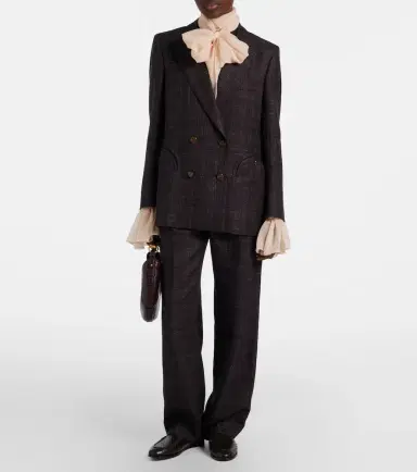 Blaze Milano Blazé Milano Everynight wool, silk, and linen blazer | Thumbnail 6 Blaze Milano Blazé Milano Everynight wool, silk, and linen blazer | Thumbnail 6
