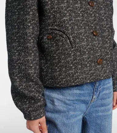 Blaze Milano Blazé Milano Antalya mélange cotton-blend jacket | Thumbnail 4 Blaze Milano Blazé Milano Antalya mélange cotton-blend jacket | Thumbnail 4