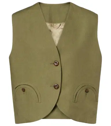 Blazé Milano Blazé Milano Midday Sun linen vest | Thumbnail 1 Blazé Milano Blazé Milano Midday Sun linen vest | Thumbnail 1