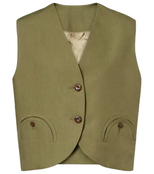 Blazé Milano Midday Sun linen vest Blazé Milano Midday Sun linen vest