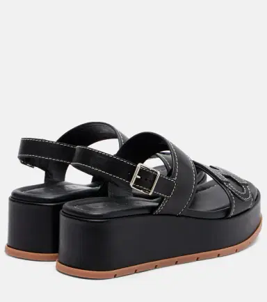 Hogan H703 leather platform sandals | Thumbnail 3 Hogan H703 leather platform sandals | Thumbnail 3