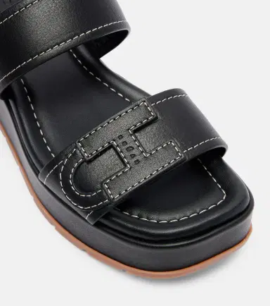 Hogan H703 leather platform sandals | Thumbnail 4 Hogan H703 leather platform sandals | Thumbnail 4