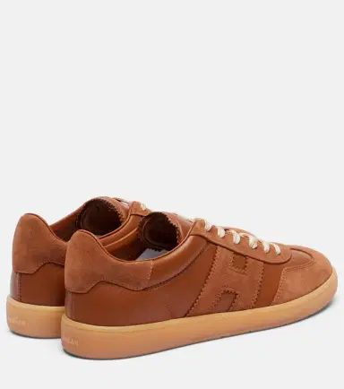 Hogan Cool suede-trimmed leather sneakers | Thumbnail 2 Hogan Cool suede-trimmed leather sneakers | Thumbnail 2