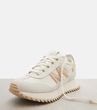 Moncler Pacey2 suede-trimmed sneakers | Thumbnail 3 Moncler Pacey2 suede-trimmed sneakers | Thumbnail 3
