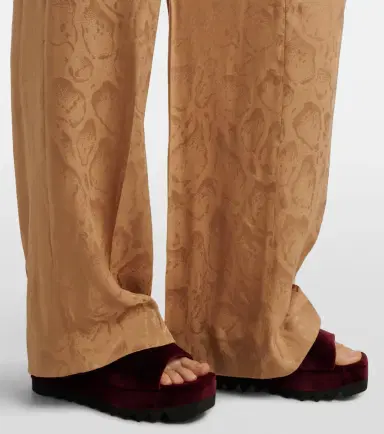 Stella McCartney Sneak Elyse velvet wedge mules | Thumbnail 5 Stella McCartney Sneak Elyse velvet wedge mules | Thumbnail 5