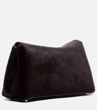 Toteme T-Lock Mini calf hair clutch | Thumbnail 3 Toteme T-Lock Mini calf hair clutch | Thumbnail 3