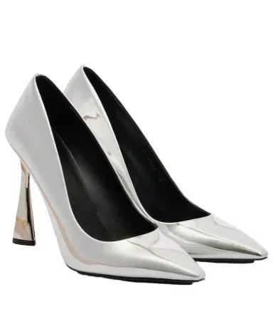 Stella McCartney Elsa 103 metallic-effect pumps | Thumbnail 1 Stella McCartney Elsa 103 metallic-effect pumps | Thumbnail 1