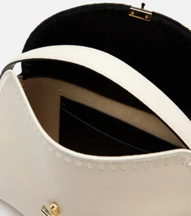 Toteme T-Lock embroidered leather tote bag | Thumbnail 3 Toteme T-Lock embroidered leather tote bag | Thumbnail 3