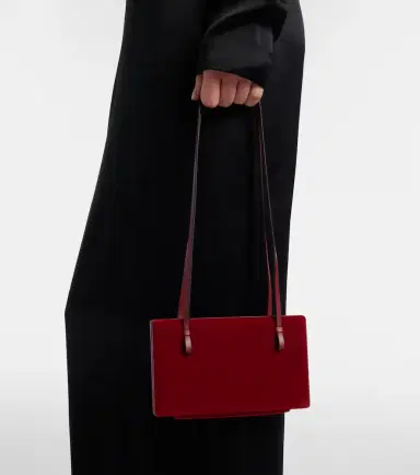 TOTEME Cocktail velvet shoulder bag | Thumbnail 4 TOTEME Cocktail velvet shoulder bag | Thumbnail 4