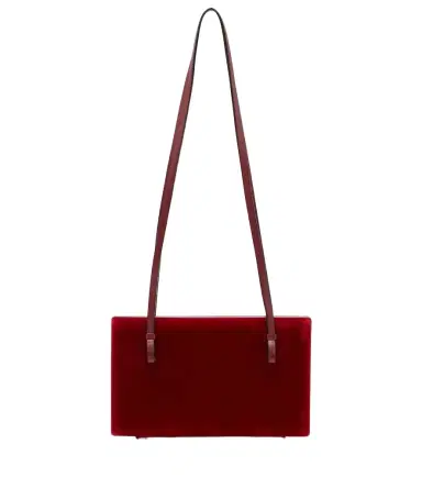 TOTEME Cocktail velvet shoulder bag | Thumbnail 1 TOTEME Cocktail velvet shoulder bag | Thumbnail 1