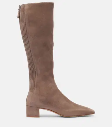 Aquazzura Saint Honoré 35 suede knee-high boots | Thumbnail 2 Aquazzura Saint Honoré 35 suede knee-high boots | Thumbnail 2