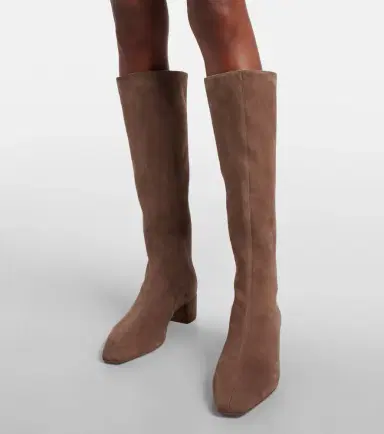 Aquazzura Saint Honoré 35 suede knee-high boots | Thumbnail 6 Aquazzura Saint Honoré 35 suede knee-high boots | Thumbnail 6