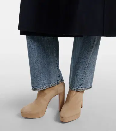 Aquazzura Martine 110 suede platform ankle boots | Thumbnail 5 Aquazzura Martine 110 suede platform ankle boots | Thumbnail 5