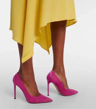 Aquazzura Voile 105 satin-trimmed tulle pumps | Thumbnail 5 Aquazzura Voile 105 satin-trimmed tulle pumps | Thumbnail 5