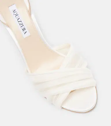 Aquazzura Voile satin and chiffon sandals | Thumbnail 4 Aquazzura Voile satin and chiffon sandals | Thumbnail 4