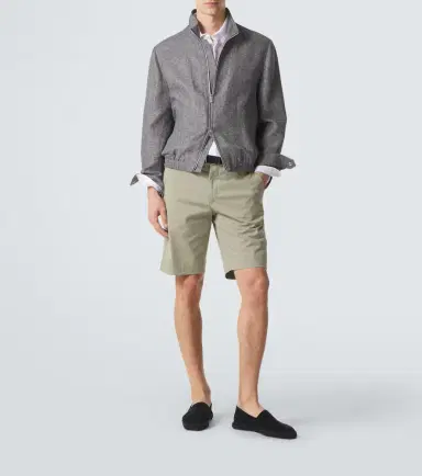 Slowear Cotton-blend Bermuda shorts | Thumbnail 2 Slowear Cotton-blend Bermuda shorts | Thumbnail 2