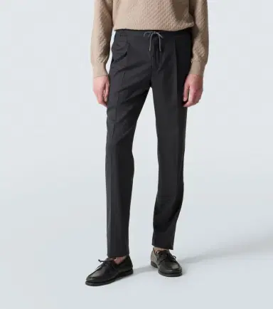 Slowear Virgin wool tapered pants | Thumbnail 5 Slowear Virgin wool tapered pants | Thumbnail 5