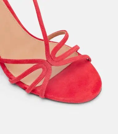 Aquazzura Talk To Me 75 suede sandals | Thumbnail 4 Aquazzura Talk To Me 75 suede sandals | Thumbnail 4