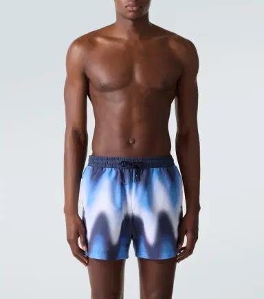 Commas Printed swim trunks | Thumbnail 3 Commas Printed swim trunks | Thumbnail 3