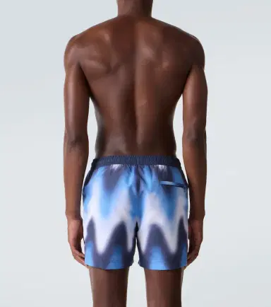 Commas Printed swim trunks | Thumbnail 4 Commas Printed swim trunks | Thumbnail 4