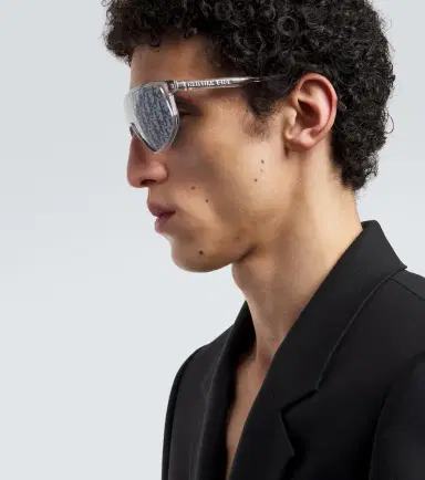 DIOR Eyewear DiorTag M1U shield sunglasses | Thumbnail 4 DIOR Eyewear DiorTag M1U shield sunglasses | Thumbnail 4