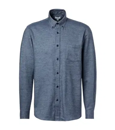 Sunspel Cotton flannel shirt | Thumbnail 1 Sunspel Cotton flannel shirt | Thumbnail 1