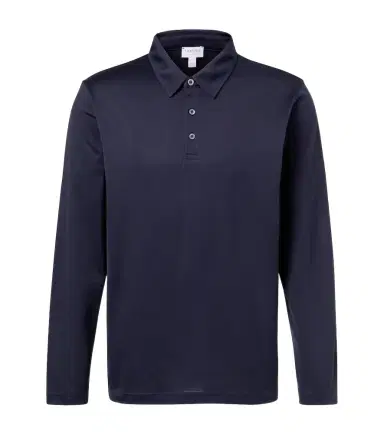 Sunspel Cotton jersey polo shirt | Thumbnail 1 Sunspel Cotton jersey polo shirt | Thumbnail 1