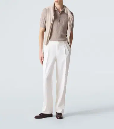 Brioni Elba wool straight pants | Thumbnail 2 Brioni Elba wool straight pants | Thumbnail 2