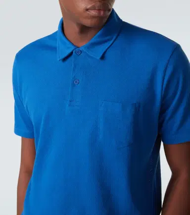 Sunspel Riviera cotton polo shirt | Thumbnail 4 Sunspel Riviera cotton polo shirt | Thumbnail 4
