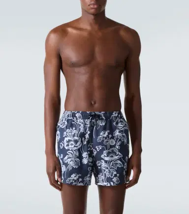 Commas Printed swim trunks | Thumbnail 5 Commas Printed swim trunks | Thumbnail 5