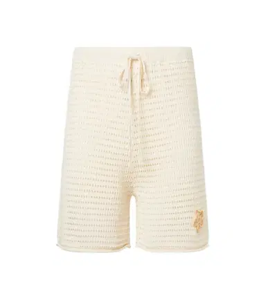 Commas Crochet floral-appliqué open-knit Bermuda shorts | Thumbnail 1 Commas Crochet floral-appliqué open-knit Bermuda shorts | Thumbnail 1