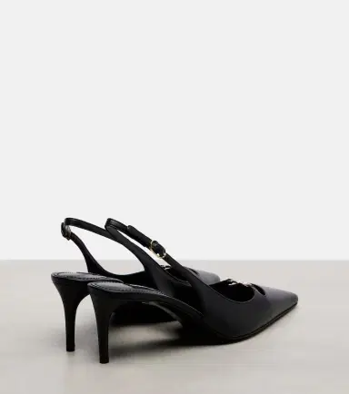 Dolce & Gabbana Lollo DG 60 leather slingback pumps | Thumbnail 2 Dolce & Gabbana Lollo DG 60 leather slingback pumps | Thumbnail 2