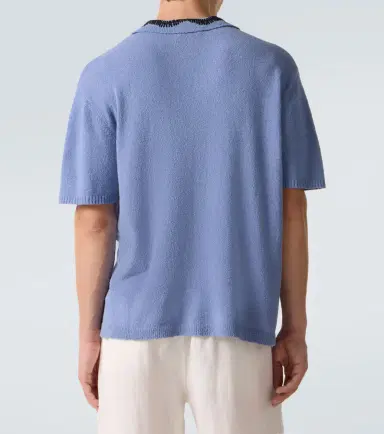 Commas Embroidered cotton-blend polo shirt | Thumbnail 2 Commas Embroidered cotton-blend polo shirt | Thumbnail 2